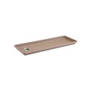 Elho Barcelona Trough Saucer 90cm - Taupe