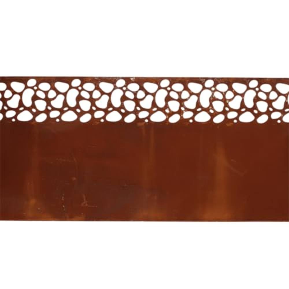 Bordure pelouse mouchet. rouille Enroulée