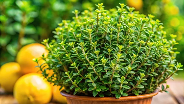 Thymus citriodorus aureus-AdobeStock_1026841043.webp