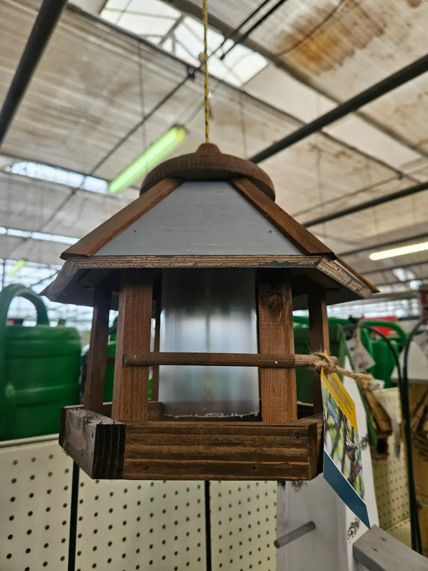 [140346] Bird Abri en bois Gazebo- à pendre