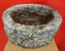 Bain oiseaux rond granit D25 cm Ht 9 cm