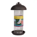 Mangeoire arachides Blacksteel Feeder Black 19cm