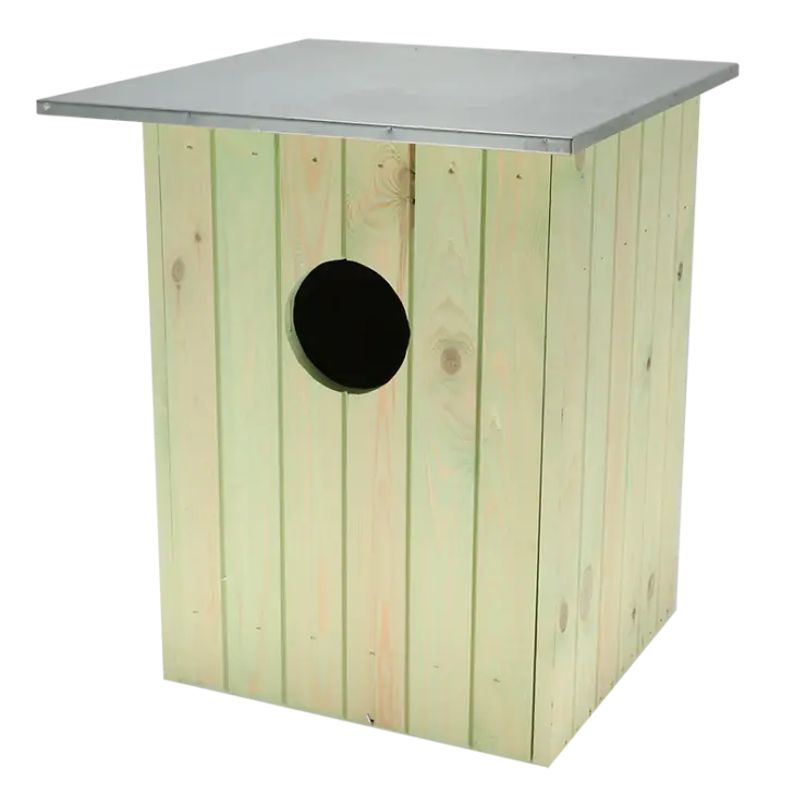 [137373] Nichoir chouette Hulotte bois FSC