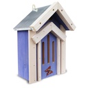 Abri nichoir à papillons en bois toit galvanisé HABAU