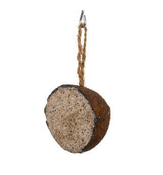 Demi noix coco garnie