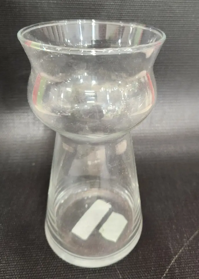 Vase en verre pour hyacinthes