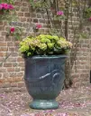 Pot Anduze émaillé Celadon D29 H32 cm (Mg)