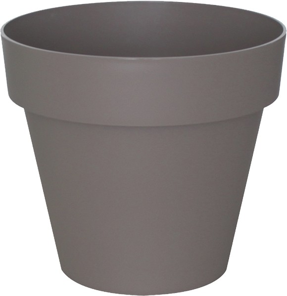 Pot Plastic Mitu Pac D35 Tortora