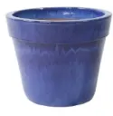 Pot émaillé Basic Pot Falling Blue D38H30 cm (Mg) - Glazed