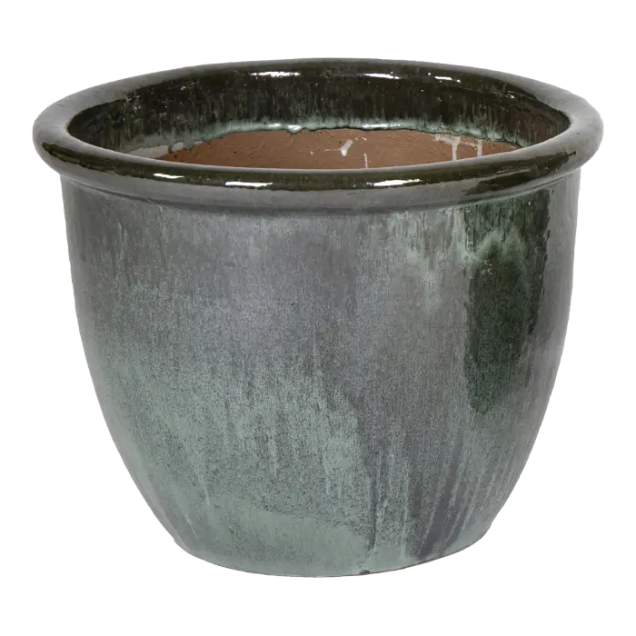 Glazed Hp001 Moss Green D39 H30 émail (Mg)