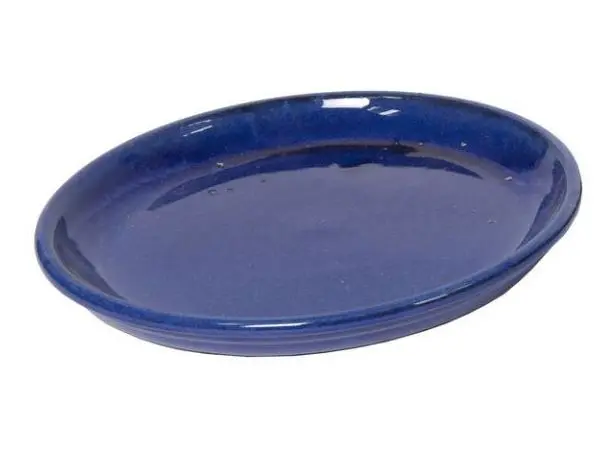 Soucoupe Saucer Blue D20H2,5 cm émail (Mg)