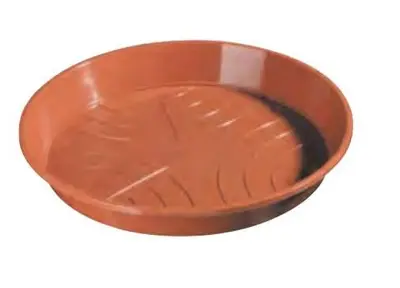 Soucoupe Plastique 12 cm Terracotta