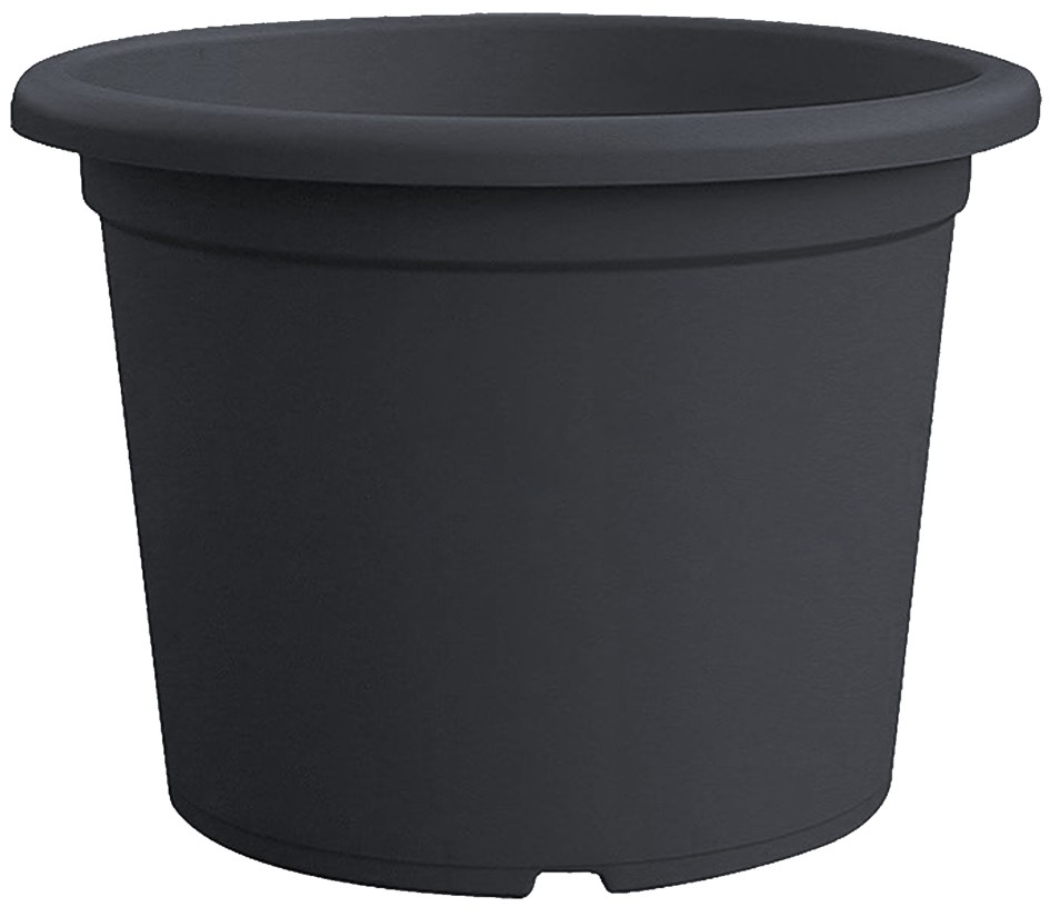 Pot cilindro 25 cm Anthracite Re-Pot plastic