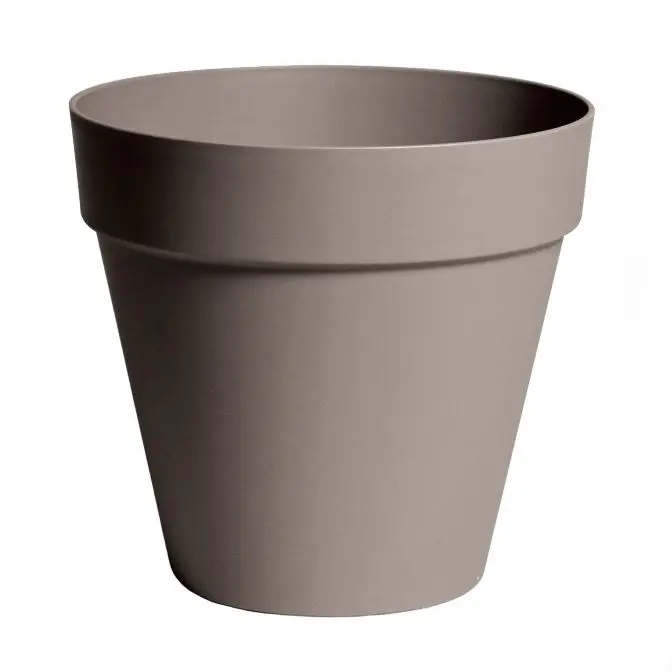 Pot essence rio taupe D26H22.2 cm (Mg)
