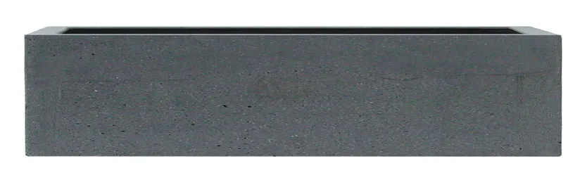 [114088] Jardinière droite straight L 45 18 18 cm Polystone (JDB)