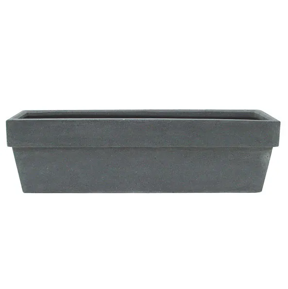 [118898] Jardiniere avec bord L90 * l17/13 * H17 cm Polystone (JDB)