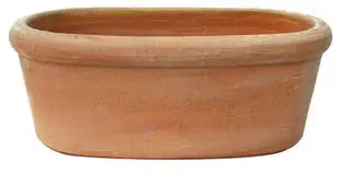 Cassetta Ovale liscia L45 l 24 Ht 17 cm (JDB)