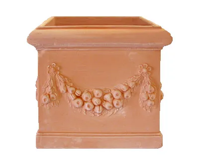 [134198] Pot Cubo Festonato L33 H29 (JDB)