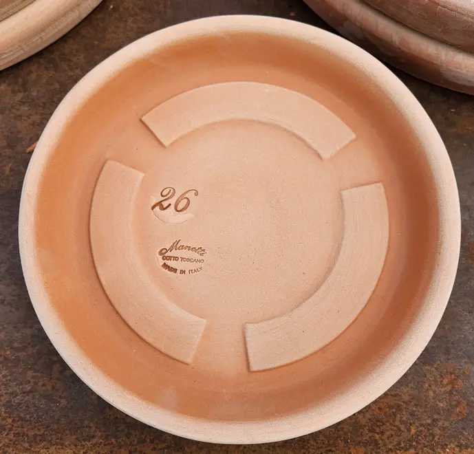 Soucoupe Sottovaso Tondo D 26 cm (JDB)