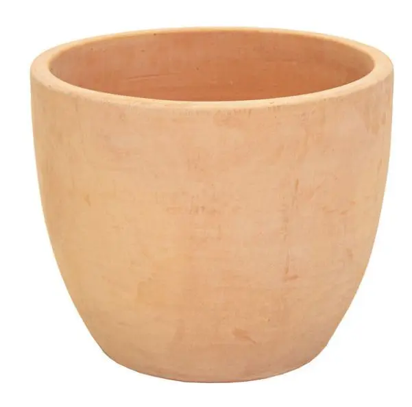 Whitewash Egg Pot D40H33 (Mg)
