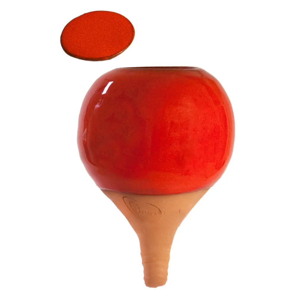 OLLA OYA MINI Email Rouge   - Réserve d´eau en terre cuite à enterrer