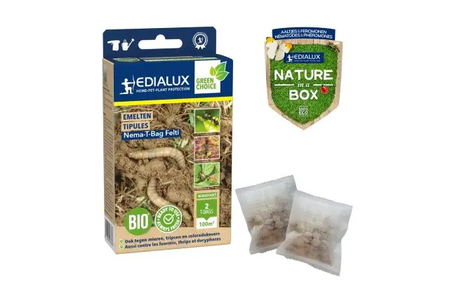 Biological Nema Bag FELTI BIO : Contre les larves des tipules, les thrips, les doryphores et les fourmis