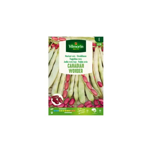 Haricot Nain à Ecosser Canadian Wonder 150g (Vilm)