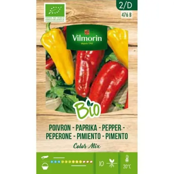 Poivron Mix BIO (Vilm)