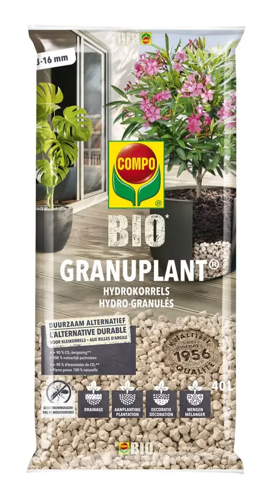 [144382] Compo Granuplant 40 L Pierre Ponce Naturelle BIO * Paillage et drainant *