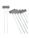 Etiquettes zinc à piquer 26 cm 6 x