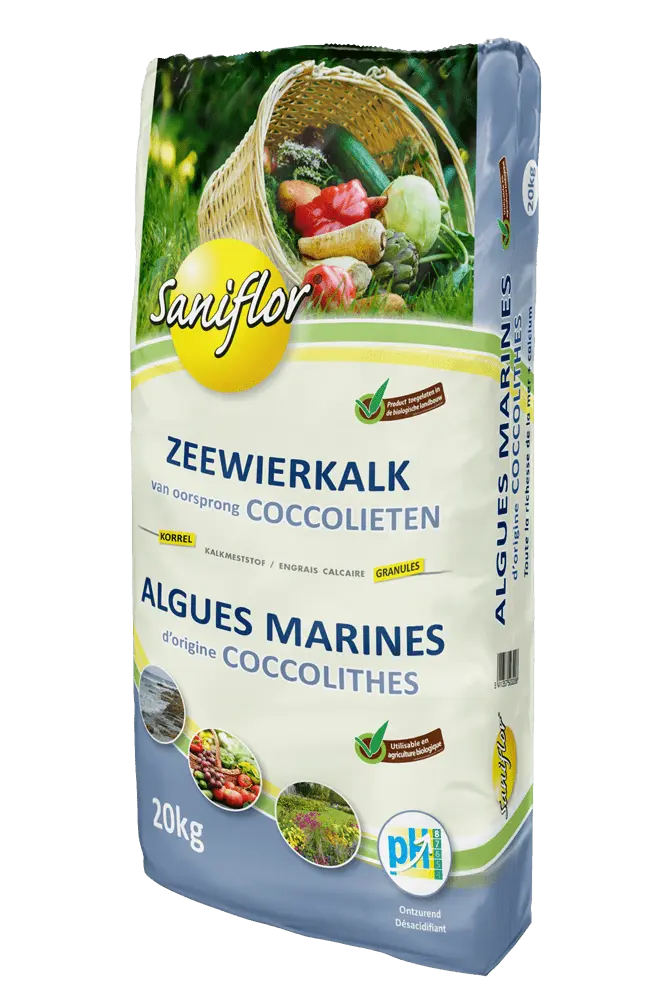 Algues marines 20 kg coccolithe BIO gazon et jardin