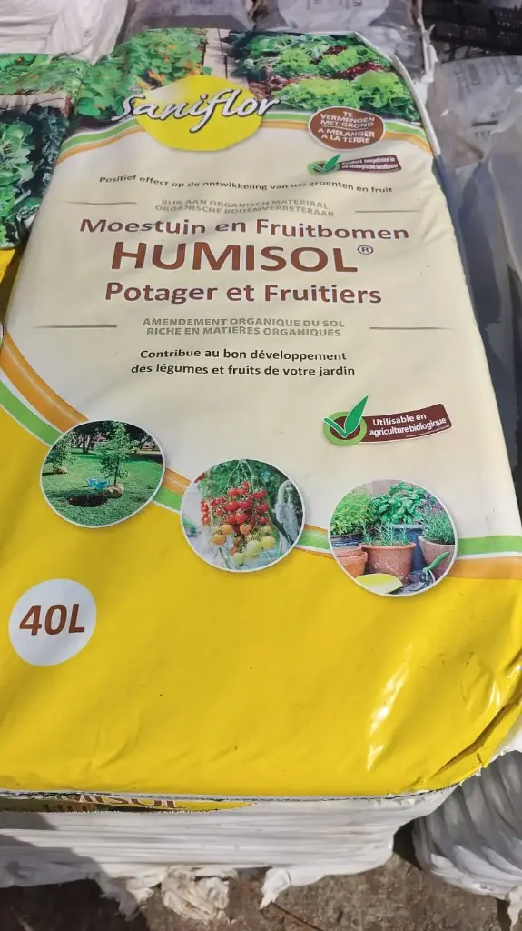 Humisol Potager Fruitiers 40L BIO