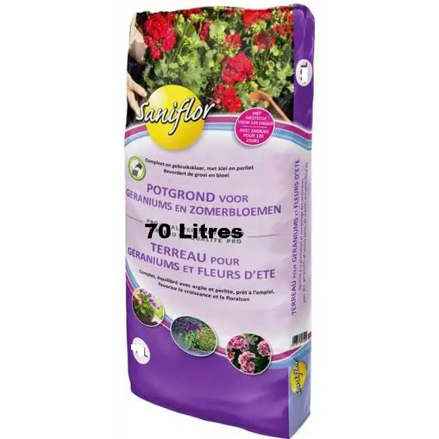 Sani Terreau Geranium 70L