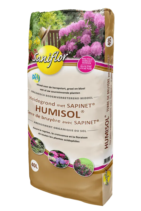 Sapinet Humisol 40L Terre de bruyère rhodo Sani