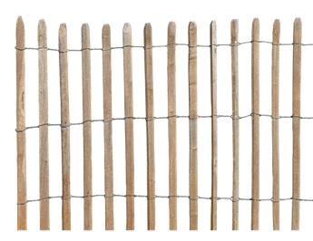Cloture chataigner 080 Large 080 500 cm - espacement +/- 7-9 cm ** Ganivelle **