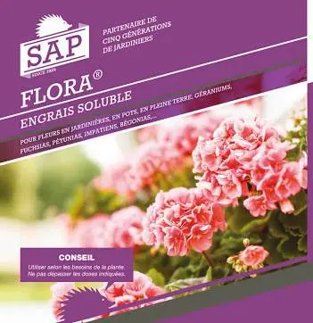 SAP Flora engrais soluble 800 gr