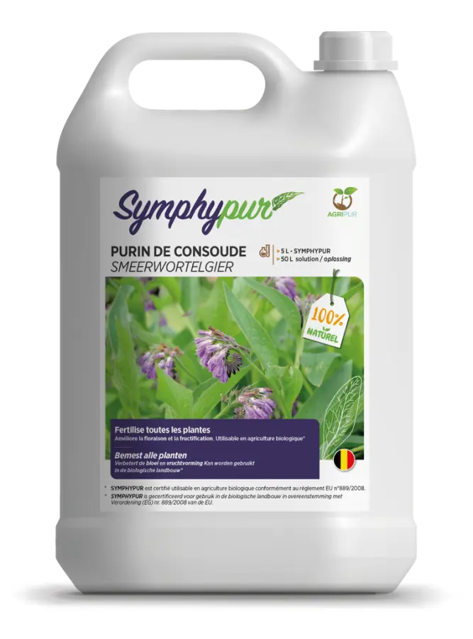 Purin de consoudes 5L BIO concentrés Made in Wallonnia