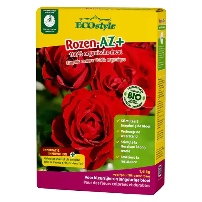 Ecostyle engrais rosiers 1.6 Kg BIO
