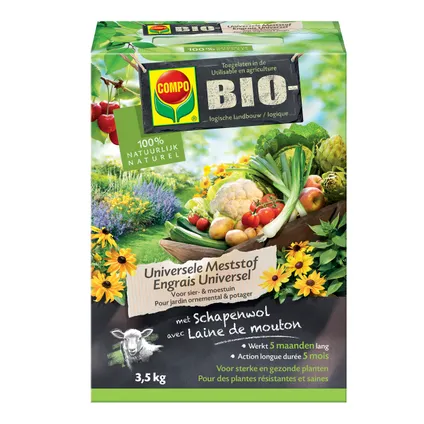 Compo engrais fruits et légumes BIO 3.5 kg