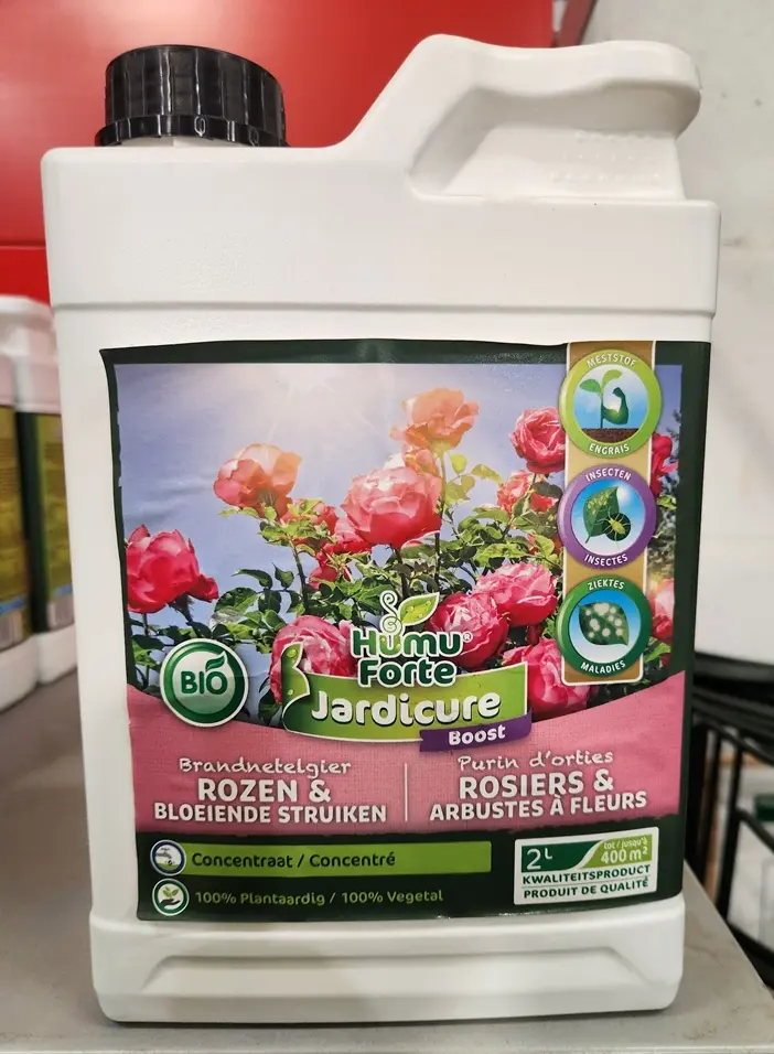 Purin d´orties BIO 2 L spécial Rosiers Humuforte