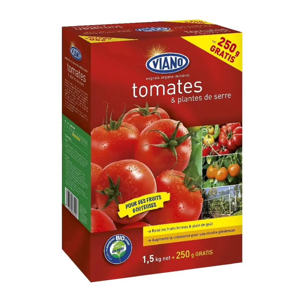 [129663] Viano engrais tomates serre 1.5 kg + 250g gratuit BIO