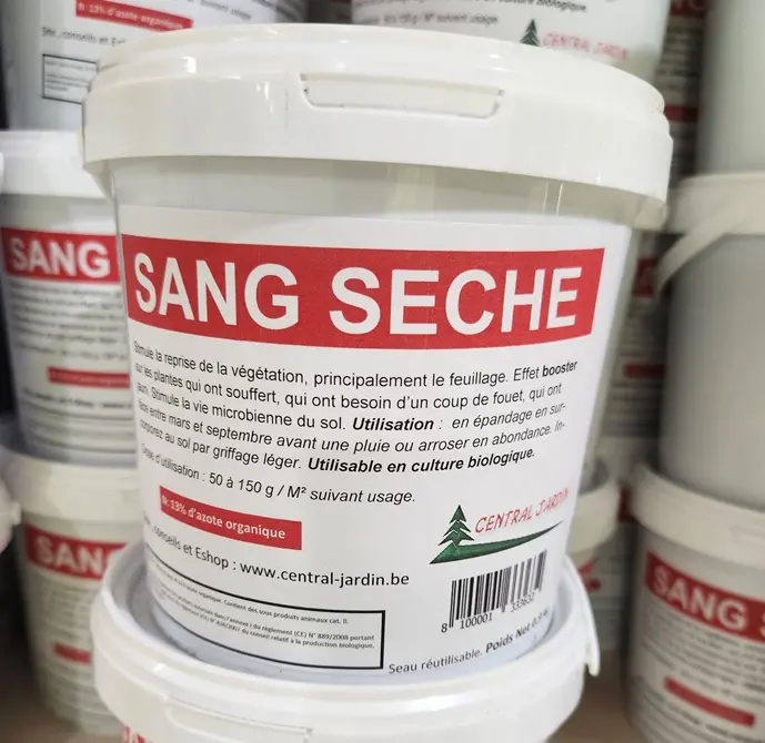 CJR Sang Seche 0.9 kg BIO en seau recyclable