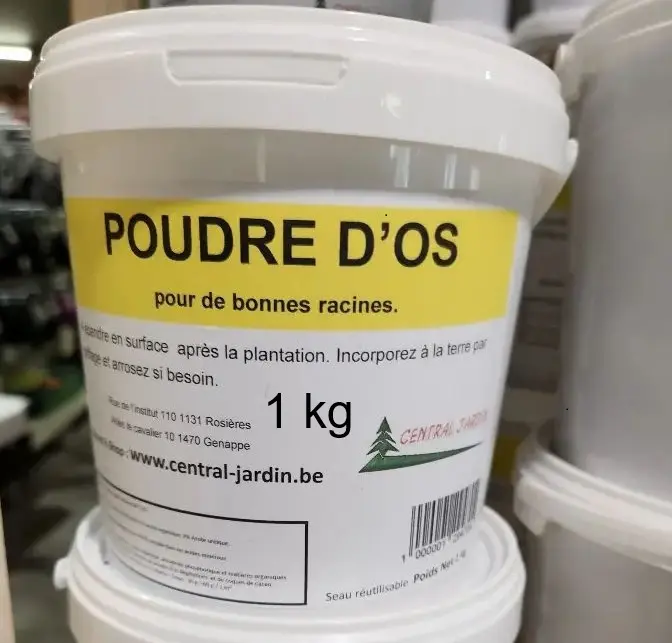 [129470] CJR Poudre d os 1 kg BIO en seau recyclable