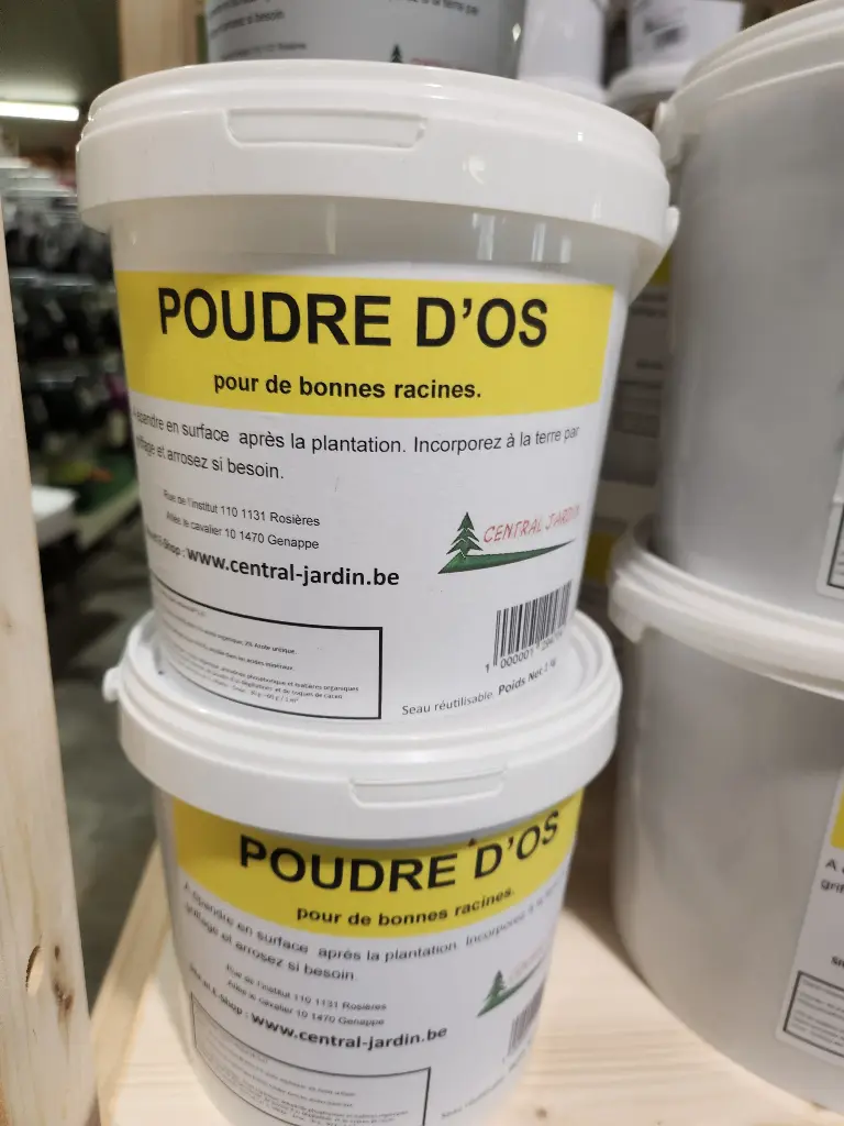 CJR Poudre d os 1 kg BIO en seau recyclable