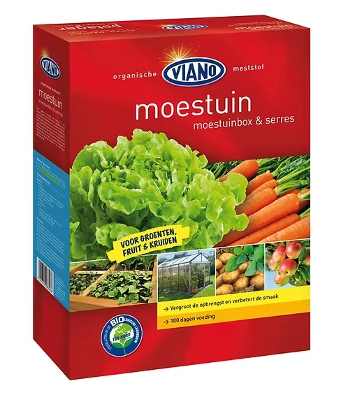 [144710] Viano Engrais soluble BIO Epices et Légumes Feuilles  52 sachets