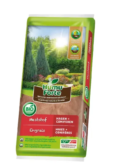 HumuForte Engrais Haies, Buis, Conifères 10 Kg BIO
