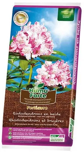 Ferticure rhodo 40 litres BIO terre de bruyère XTRA Premium HUMUFORTE