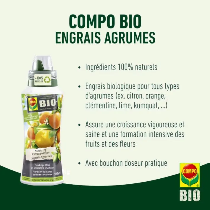 [141923] Compo Engrais liquide agrumes mediter. 0.5 l BIO