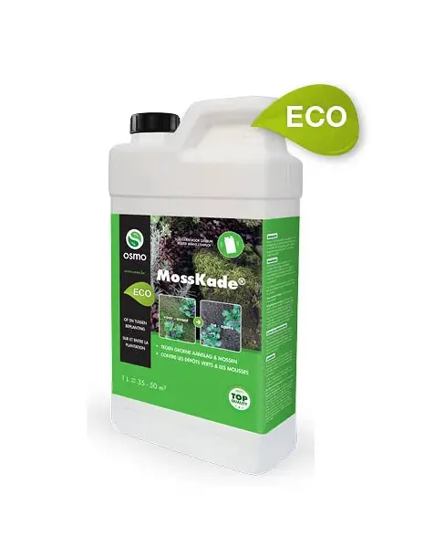 MOSKADE contre mousses et dépôts verts 1 Litre