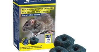 [114619] Storm Ultra Secure Raticide et Souricide Super Puissant Galet 300 g